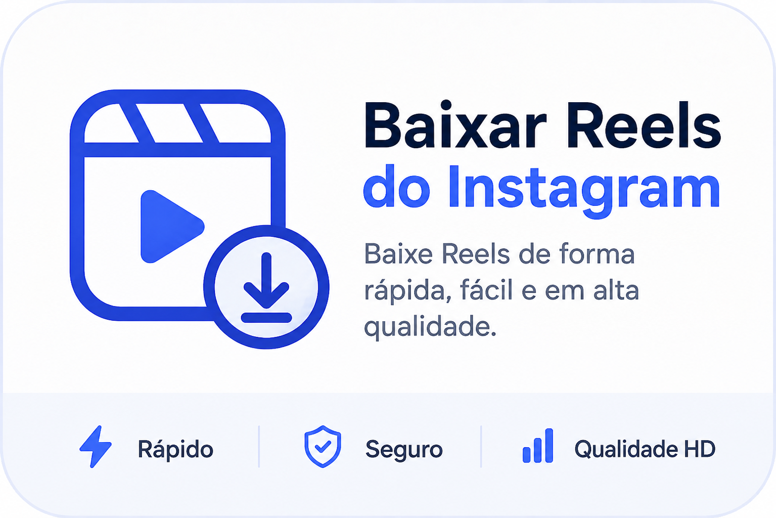 Baixar Reels Instagram