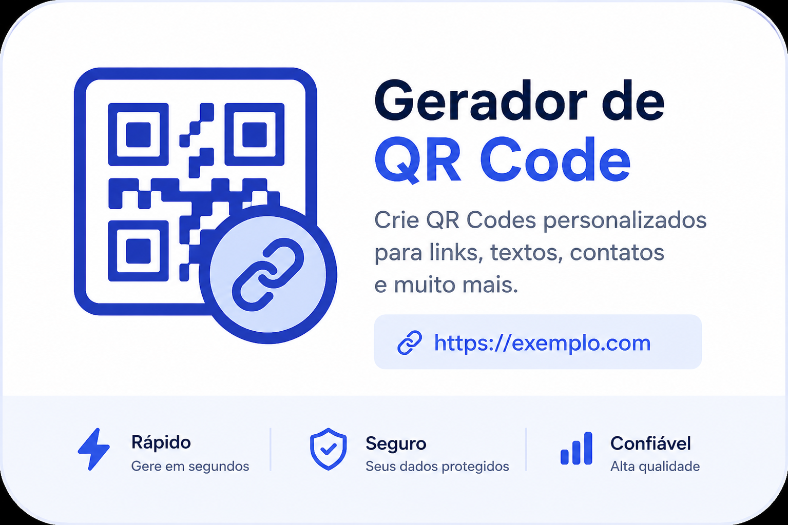 Gerador QR Code