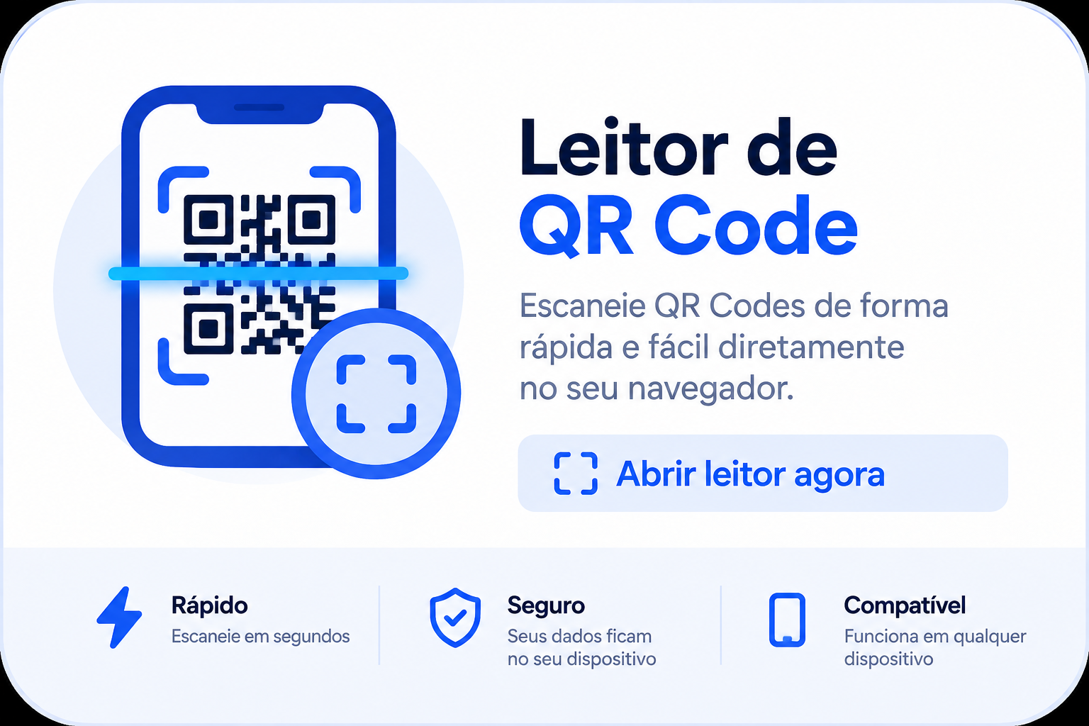 Leitor QR Code